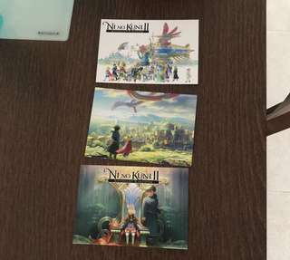 Ni No Kuni ll postcards