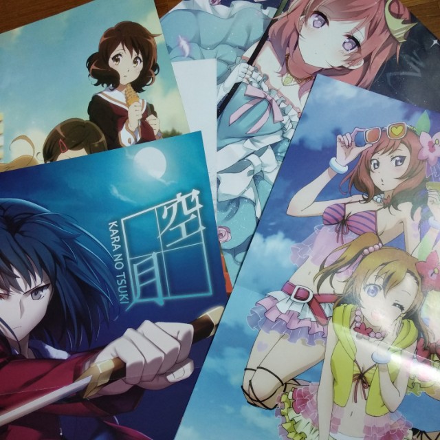 A3 Anime Posters Entertainment J Pop On Carousell