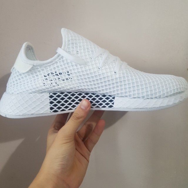 adidas triple white deerupt