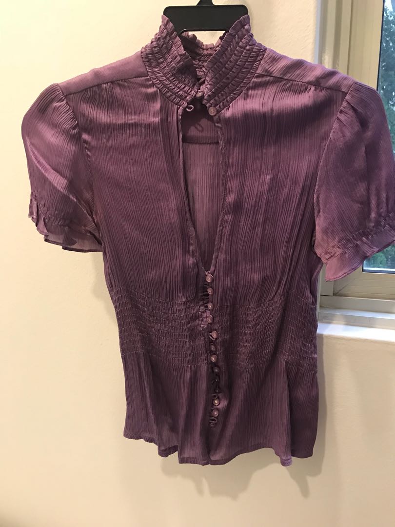 Bebe Blouse Women S Fashion Tops Blouses On Carousell