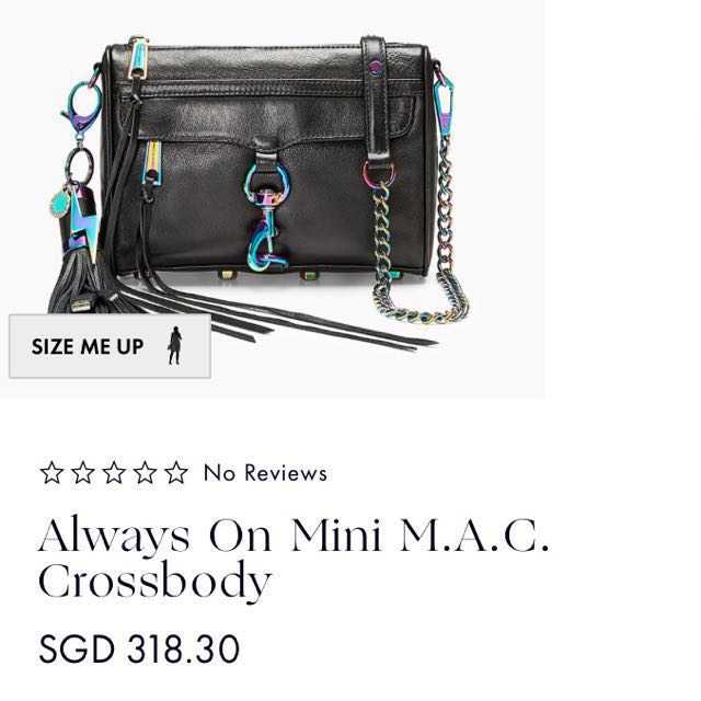 Rebecca minkoff oil slick bag sales