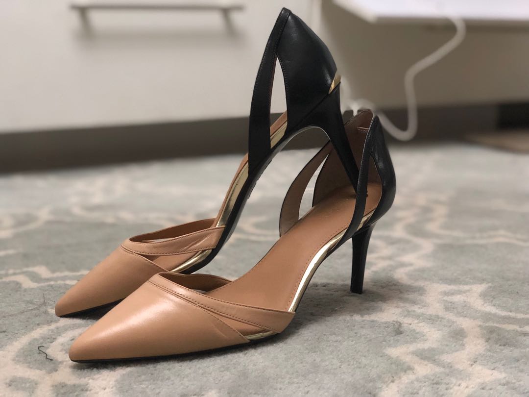 Calvin klein clearance beige heels