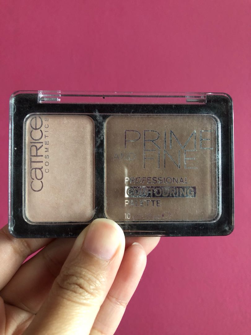Catrice Prime And Fine Contouring Palette Dm Catrice Prime and Fine Contouring Palette, Kesehatan & Kecantikan, Rias