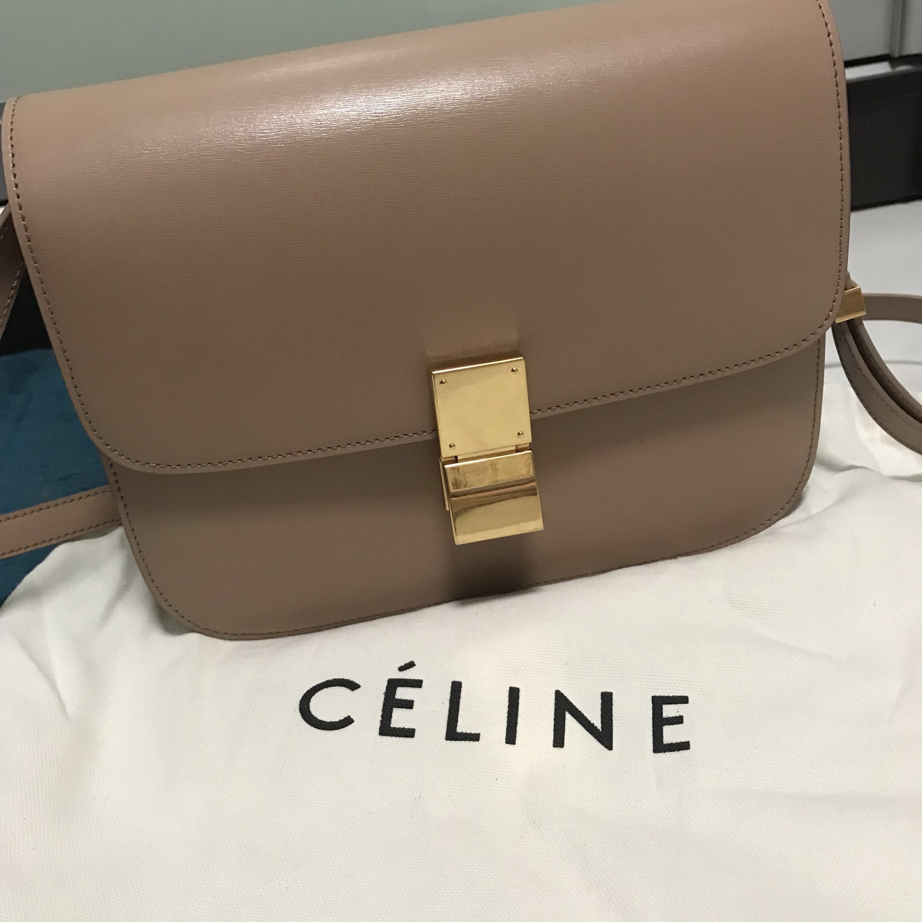 celine box handbag