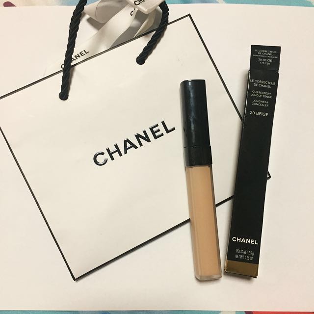Chanel Longwear Concealer 20 Beige (With Original Receipt), Beauty &  Personal Care, Face, Makeup on Carousell