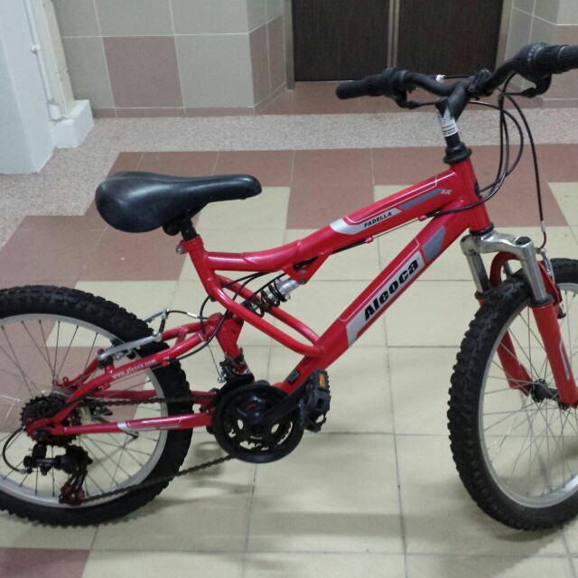 front and back suspension bike