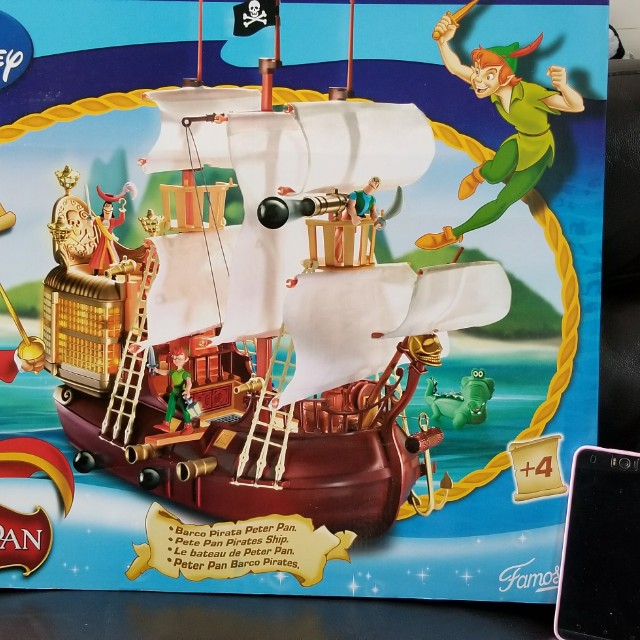 peter pan pirate ship toy