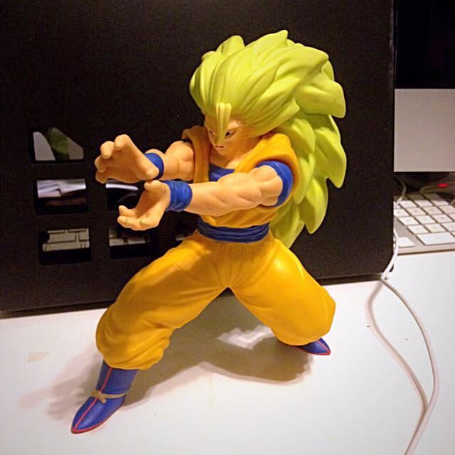 Figura de Vinil Macio Dragon Ball DX 3 bonecos Son Goku Yajirobe Karin  Japão [Usado]