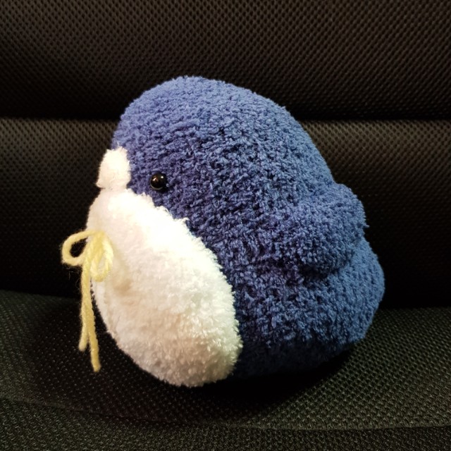 fat bird plush