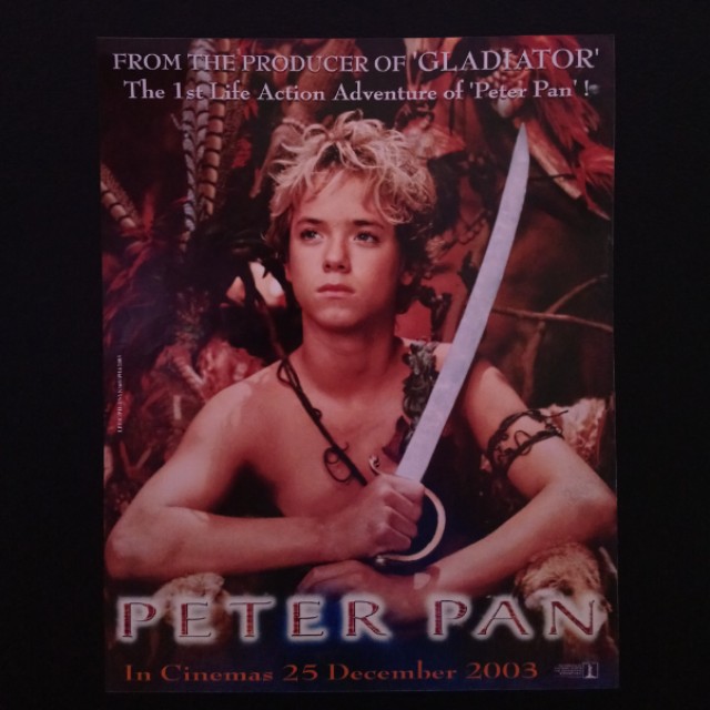 Get Wallpaper Film Poster Peter Pan Design Craft Artwork On Carousell Desktop Wallpaper Free