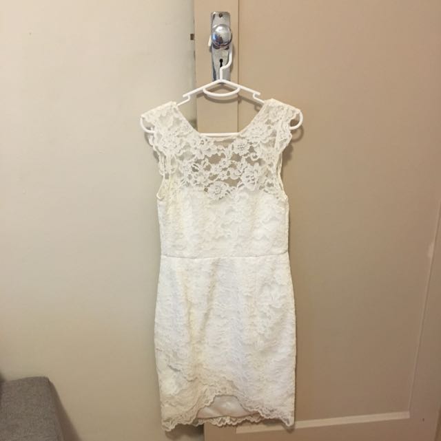 forever new white lace dress