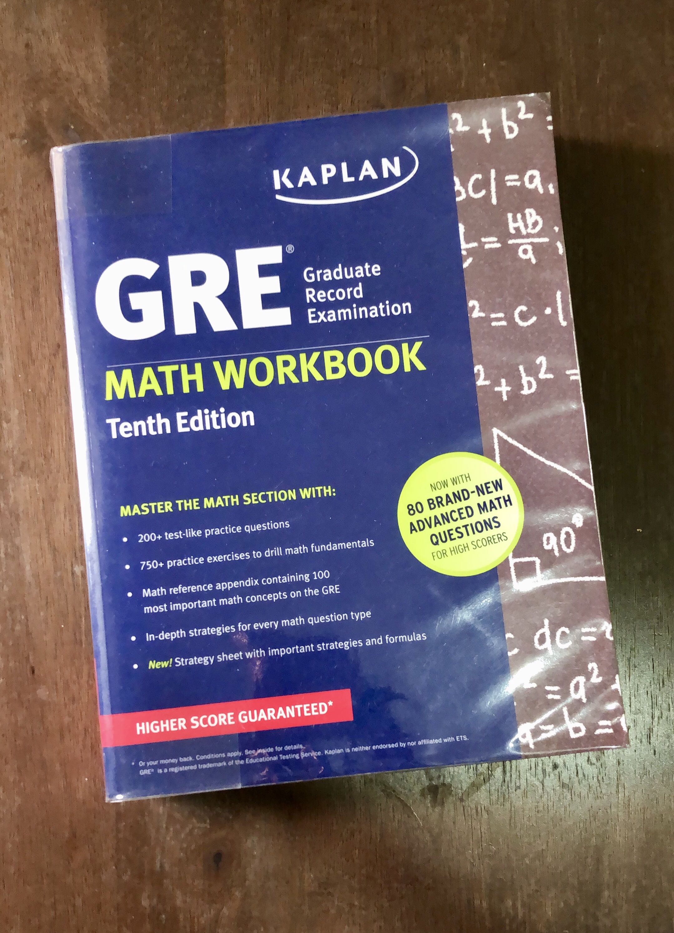 Advanced Math Workbook For The Gre Dr Rolands Advanced
