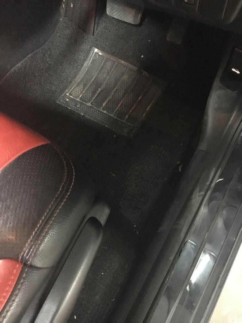Honda Fit Jazz 2008 Rubber Floor Mats Car Accessories On Carousell