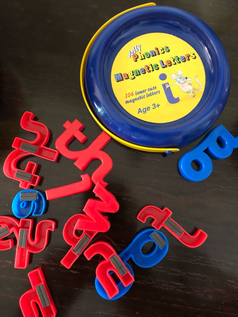 Jolly phonics magnetic letters, Hobbies & Toys, Toys & Games on Carousell