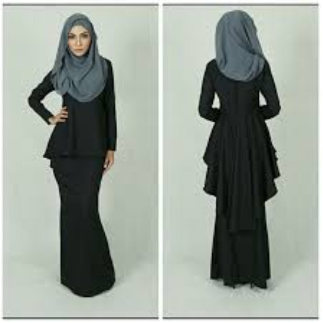 LEOFAR FISHTAIL  BAJU  KURUNG  MODEN Fesyen Muslimah Two 