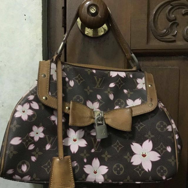 louis vuitton cherry blossom sac retro bag