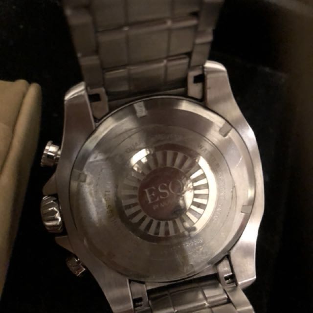 Men's esq on sale chronograph watch