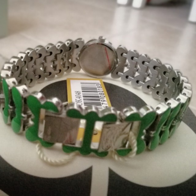 ORLA KIELY Laurel Watch Bracelet Green OK4048