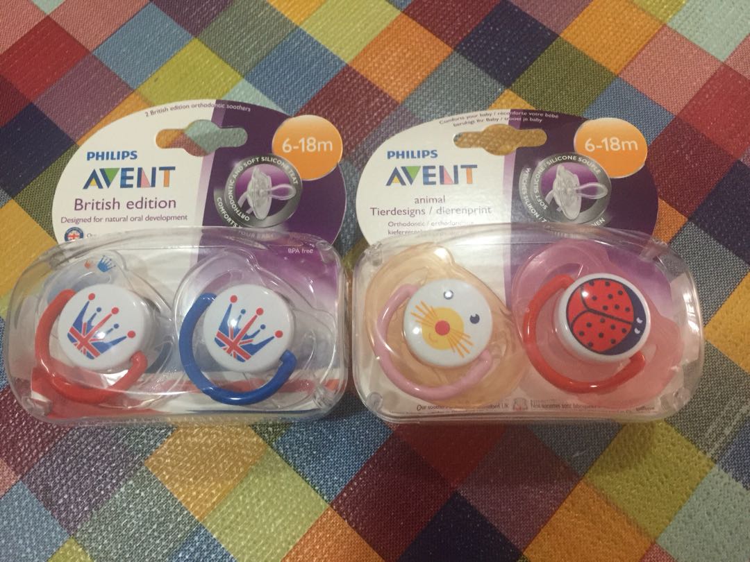 Philips Avent Pacifiers, Babies & Kids, Nursing & Feeding
