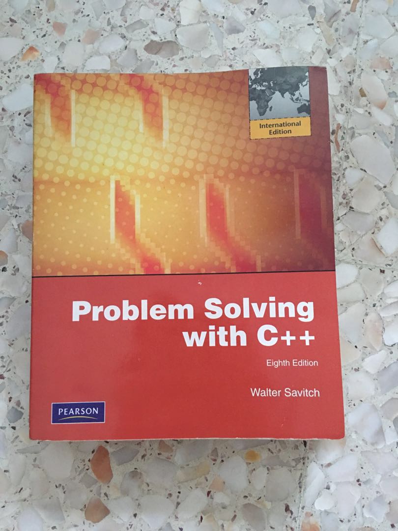 Problem solving with C++, Books & Stationery, Textbooks on Carousell