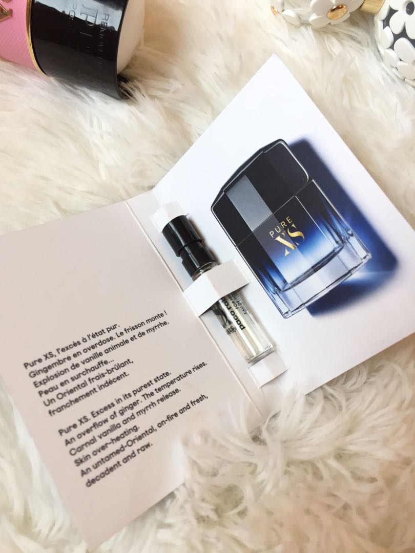 Pure Xs Men Perfume Sample Kesehatan Kecantikan Parfum Kuku Lainnya Di Carousell