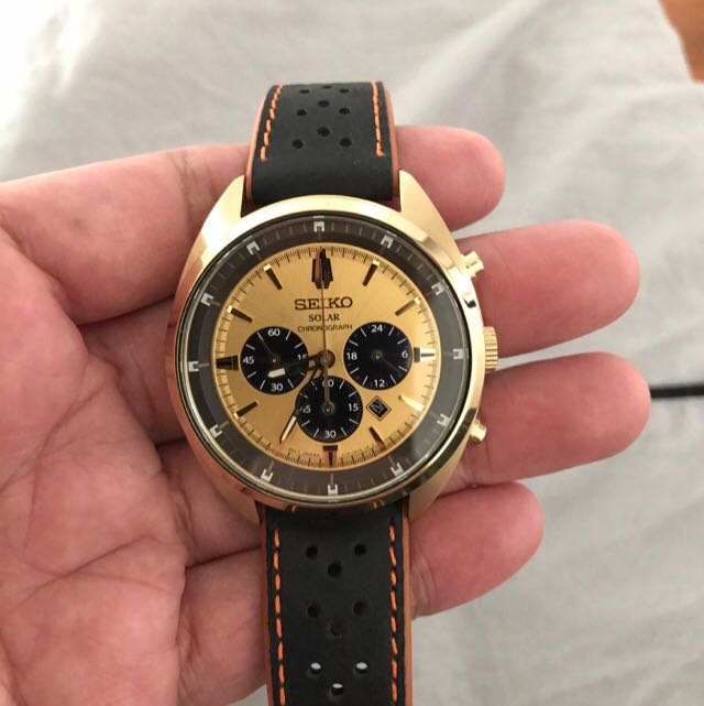 Seiko gold panda Men s Fashion Watches Accessories