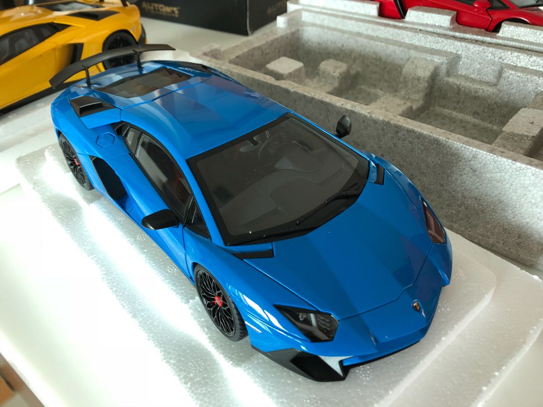 autoart lamborghini aventador sv