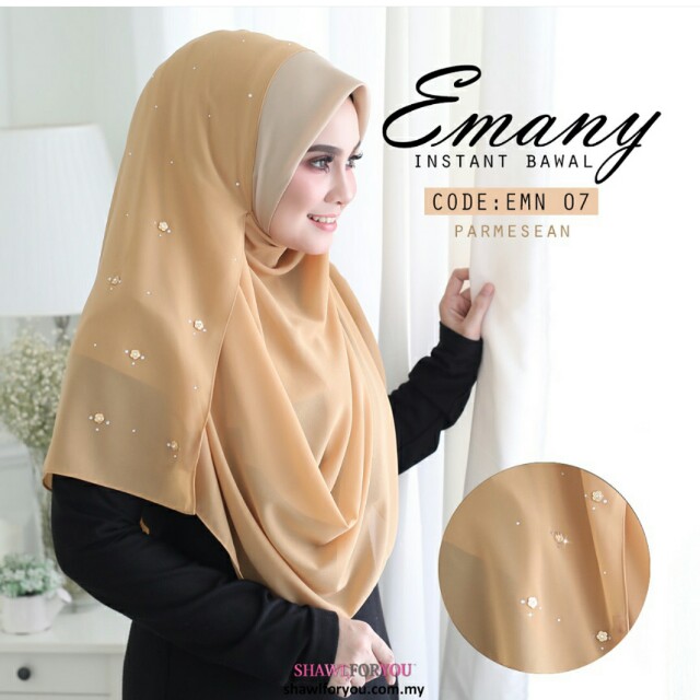 Bawal Instant by Shawl for you Women s Fashion Muslimah Fashion