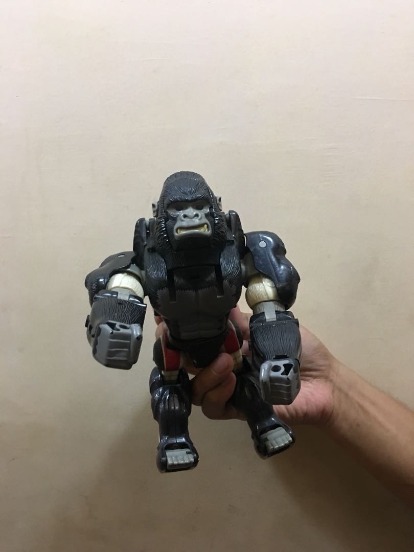 Beast Wars Optimus (Category: Action & Battle Toys) located in Quezon City. Submitted by chaiabundo (Listing ID 161140989, Image 2). Description: Beast Wars Optimus Primal. Fully transformable and working. Some parts missing from back..