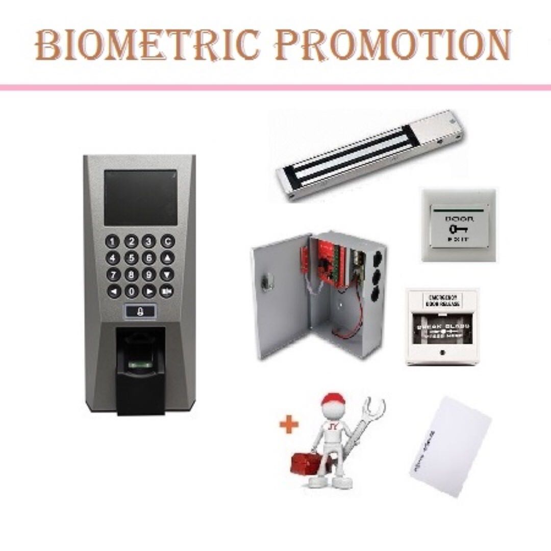 Biometric Door Access System In Singapore, Furniture & Home Living