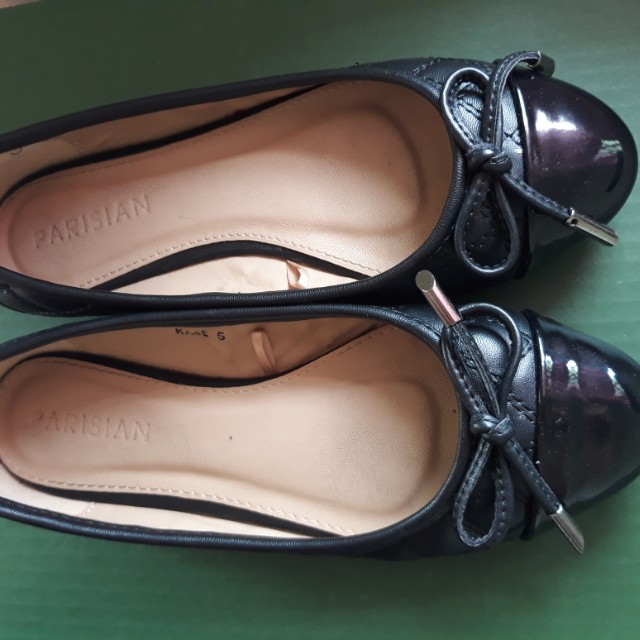 parisian black shoes
