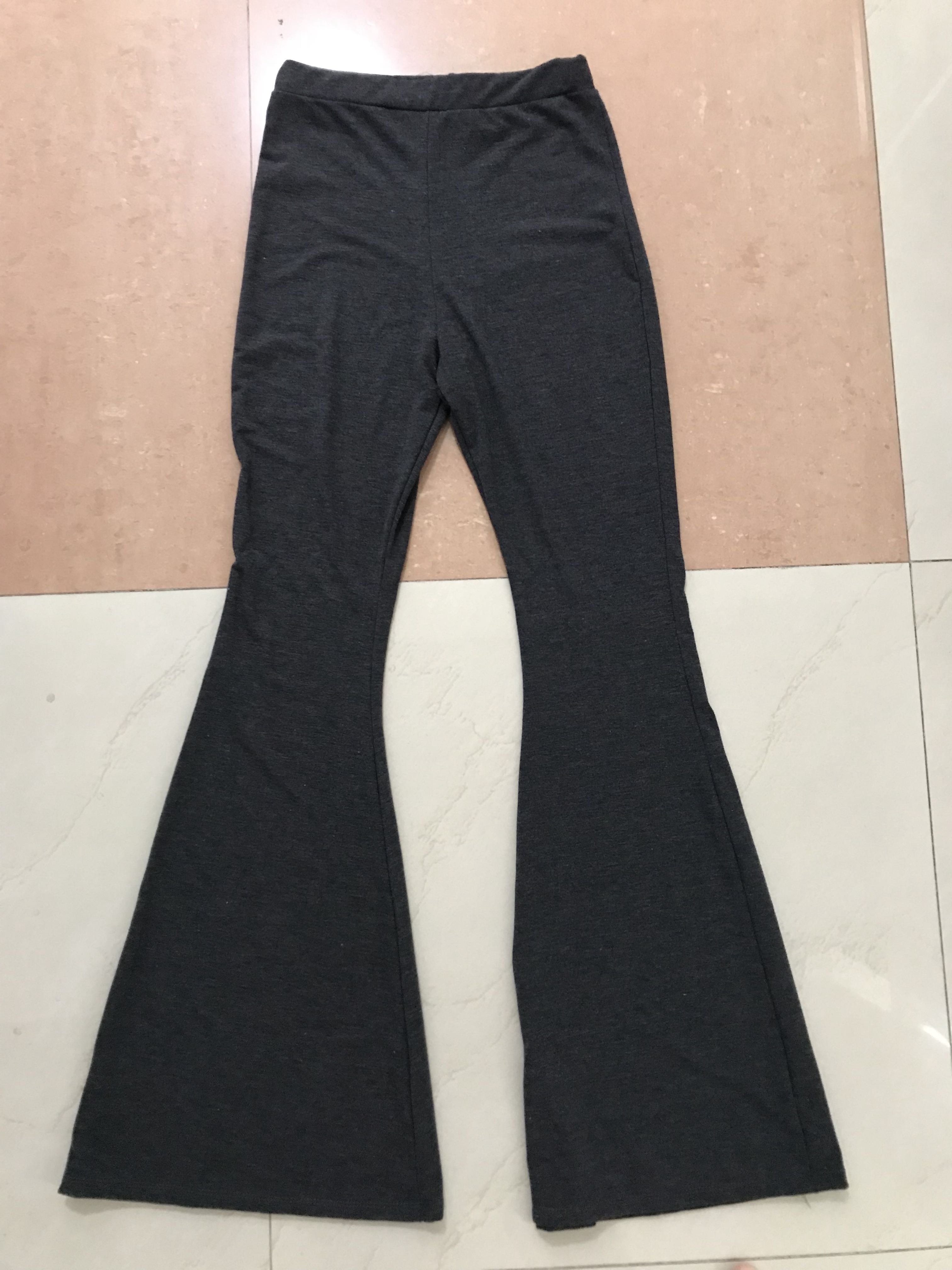 bootcut cotton pants