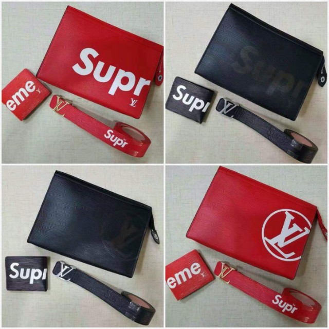 lv x supreme clutch