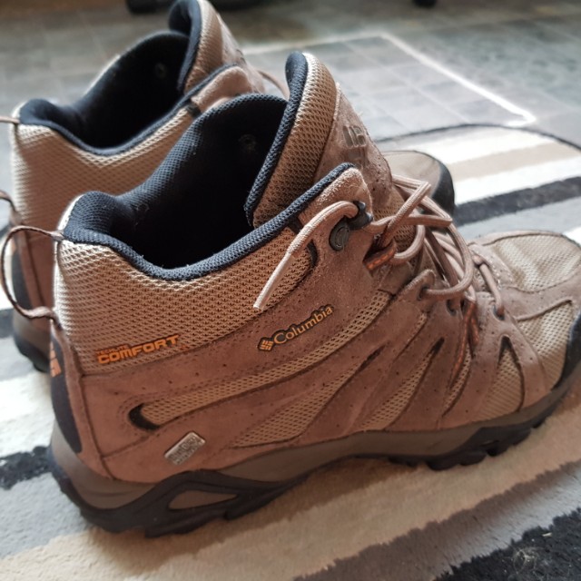 Columbia Men s Grand Canyon Mid Outdry Waterproof Hiking Boot USA12 UK11 Men s Fashion Footwear Casual shoes on Carousell