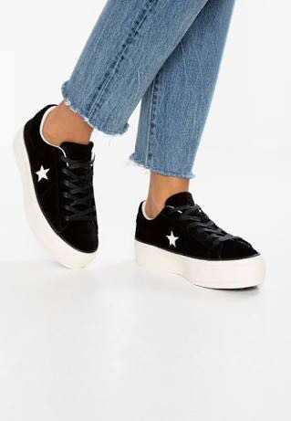 Converse One Star Platform Velvet Women s Fashion Shoes on Carousell