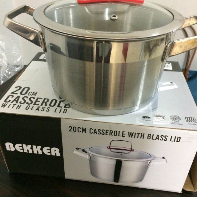 Cookware 20cm Bekker Casserole, TV & Home Appliances, Kitchen