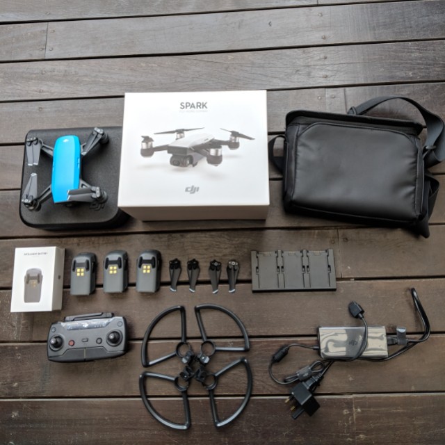 dji spark combo blue