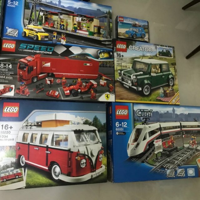 Empty lego boxes, Hobbies & Toys, Toys & Games on Carousell