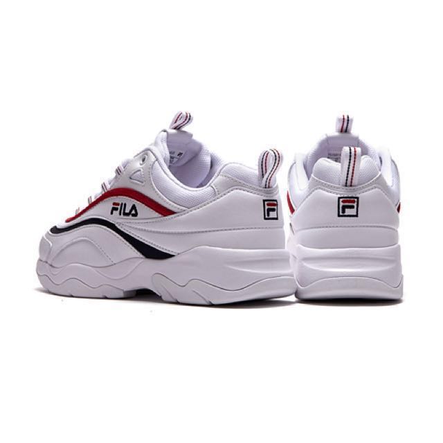 Fila Ray x Folder Style Korea Red Blue