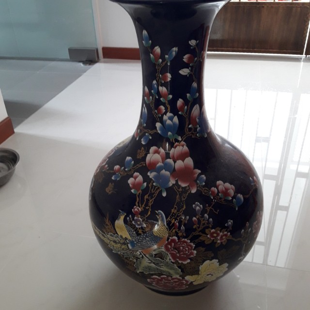 Flower Floor Vase Furniture Home Decor On Carousell