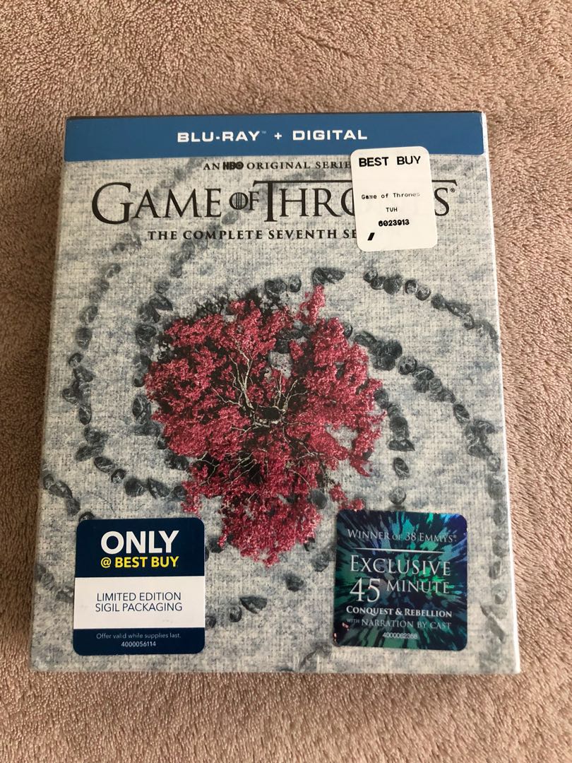 Game Of Thrones Season 7 Sigil Blu Ray Music Media Cds Dvds Other Media On Carousell Season 7, was released digitally on august 25, 2017 on cd on september 29, 2017. carousell