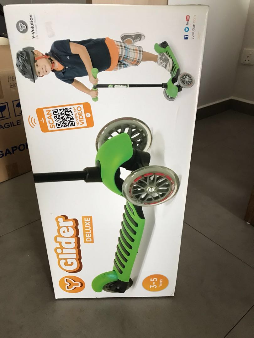 Glider Deluxe Scooter, Babies & Kids, Infant Playtime on Carousell