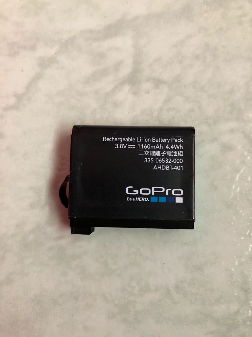 GoPro Hero 4 battery, Photography, Photography Accessories, Batteries ...