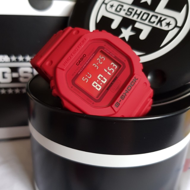 G-shock 35th anniversary red out series DW5635