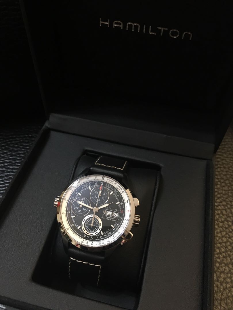 HAMILTON PILOIT KHAKI X PATROL AUTO CHRONO H76556731