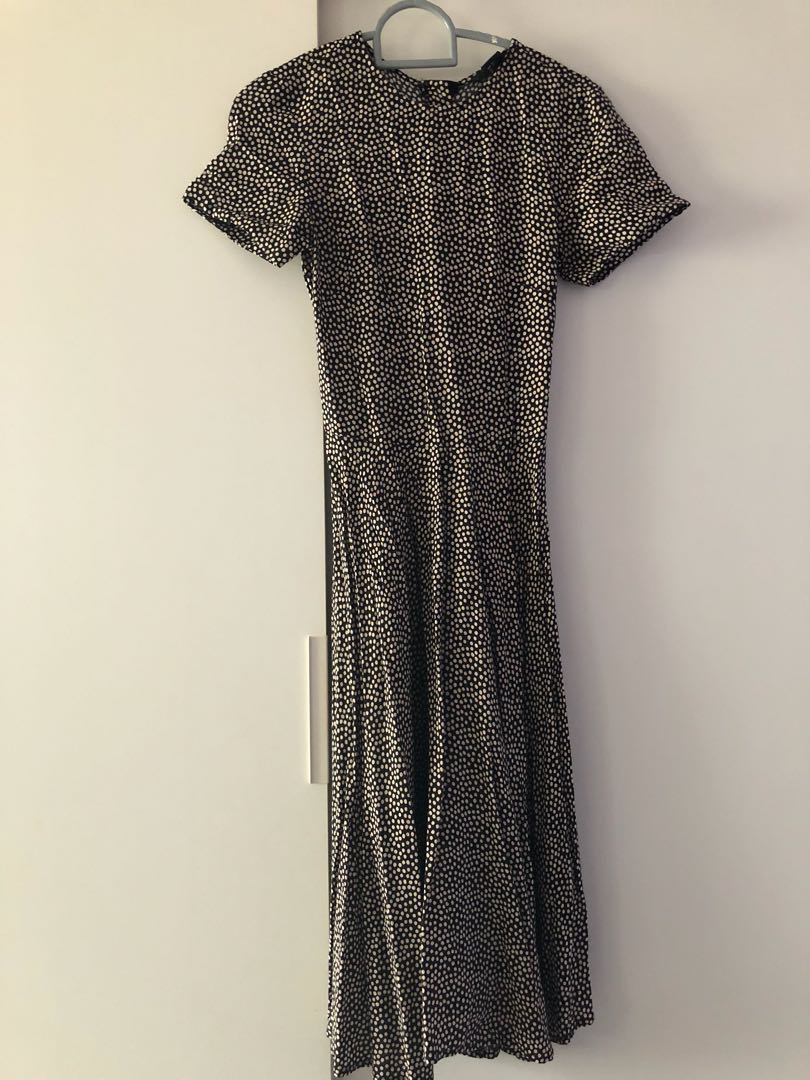 H&M Midi Dress, Women's Fashion, Dresses & Sets, Dresses on Carousell