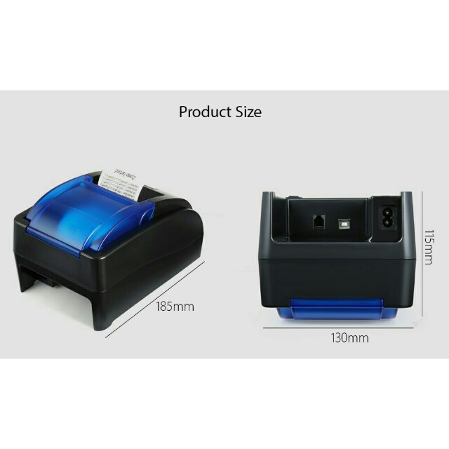HOIN HOP H58 Thermal Printer Receipt Machine (non bluetooth