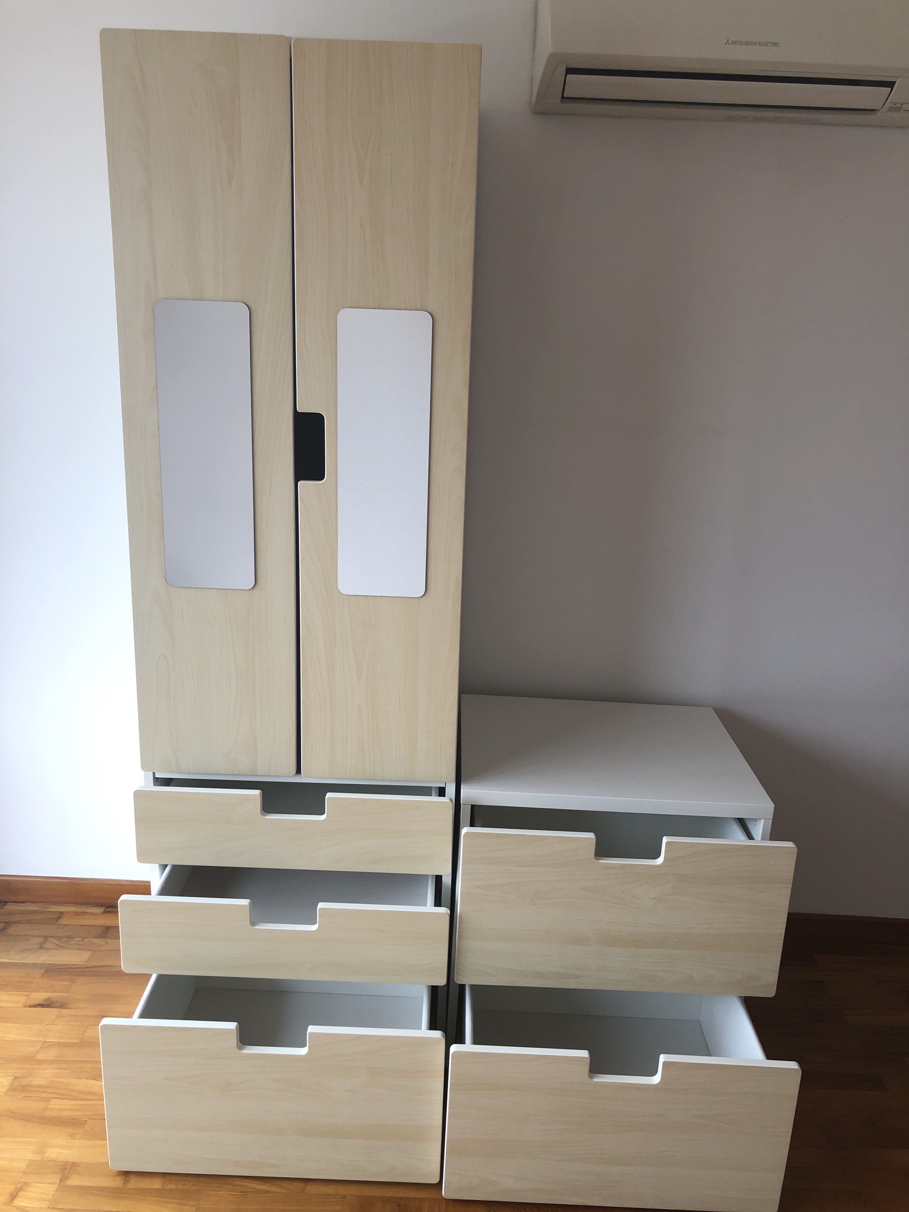 IKEA Stuva wardrobe set, Babies & Kids, Baby Nursery & Kids Furniture