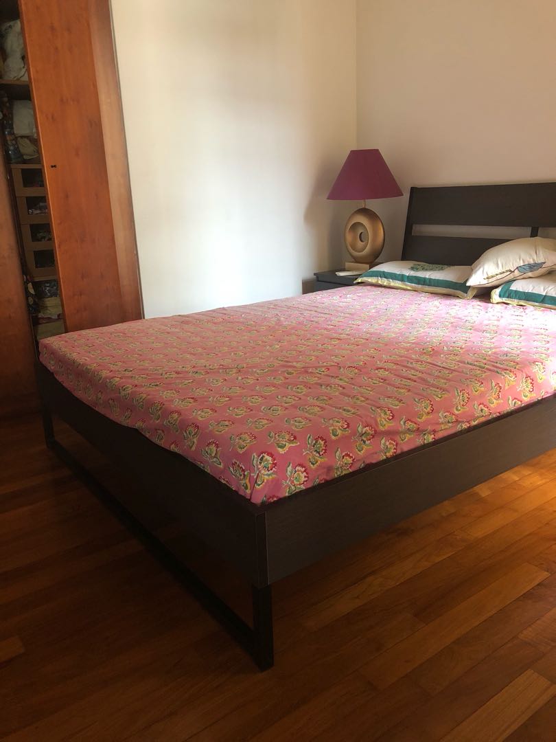 Ikea Trysil Bed Frame And Mattress Furniture Beds Mattresses On Carousell