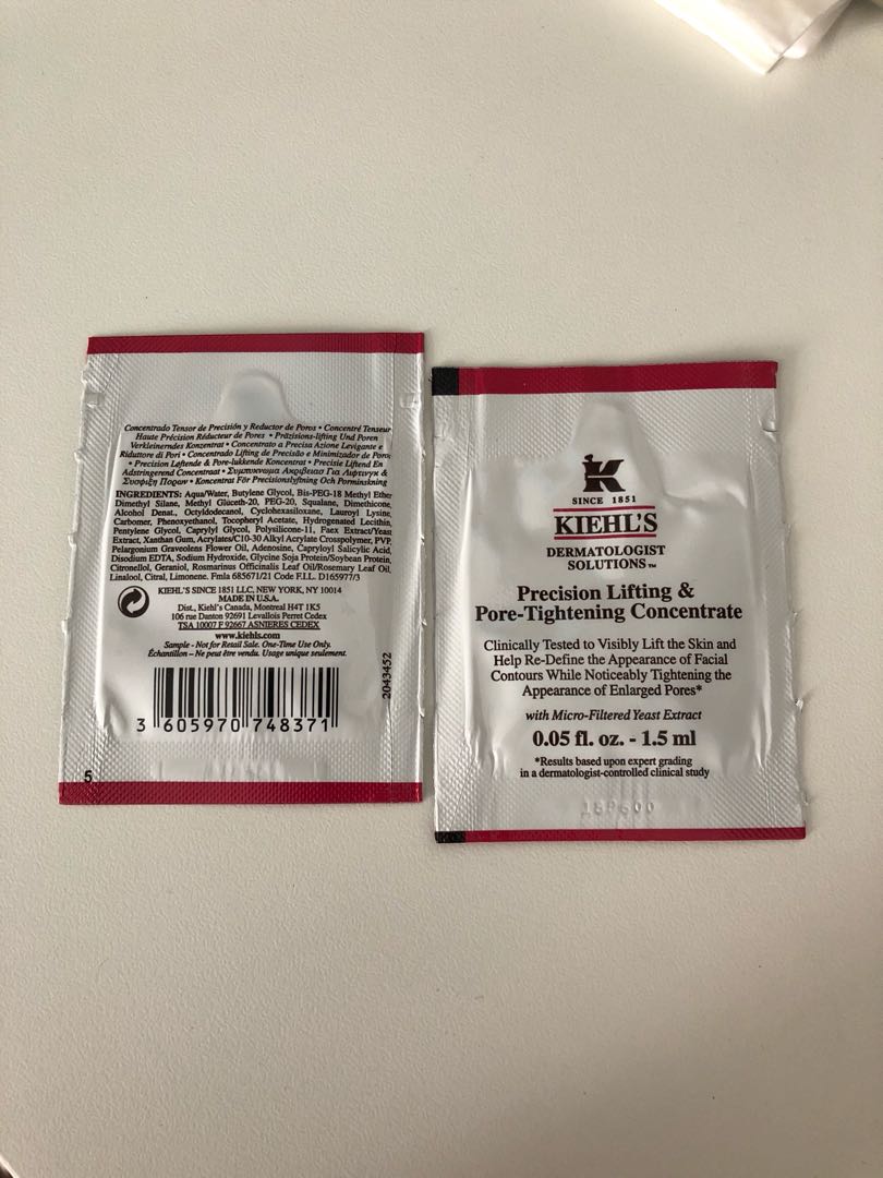 kiehl's lifting and pore tightening concentrate